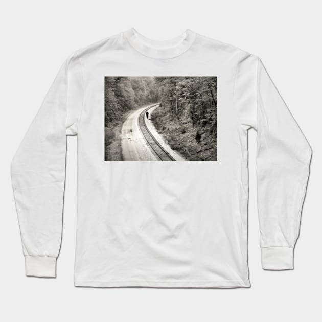 Life's Twists and Turns Long Sleeve T-Shirt by bgaynor